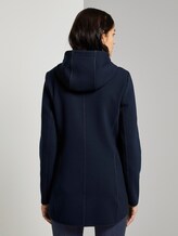 Sweatjacke mit Kapuze - Frauen - Sky Captain Blue Sweatjacke mit Kapuze - Frauen - Sky Captain Blue - 2 - TOM TAILOR