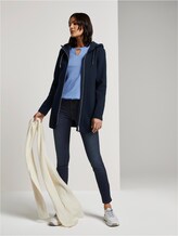 Sweatjacke mit Kapuze - Frauen - Sky Captain Blue Sweatjacke mit Kapuze - Frauen - Sky Captain Blue - 3 - TOM TAILOR