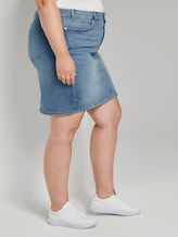 Jeansrock im Washed-Look - Frauen - Destroyed Light Stone Blue Den Jeansrock im Washed-Look - Frauen - Destroyed Light Stone Blue Den - 11 - My True Me