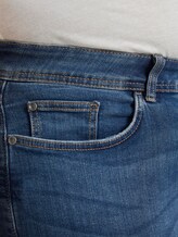 Slim Fit Capri Jeans - Frauen - Used Mid Stone Blue Denim Slim Fit Capri Jeans - Frauen - Used Mid Stone Blue Denim - 10 - My True Me
