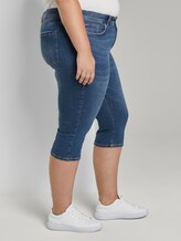 Slim Fit Capri Jeans - Frauen - Used Mid Stone Blue Denim Slim Fit Capri Jeans - Frauen - Used Mid Stone Blue Denim - 11 - My True Me
