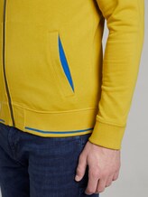 Sweatjacke mit Logo-Stickerei - Männer - Californian Yellow Sweatjacke mit Logo-Stickerei - Männer - Californian Yellow - 10 - TOM TAILOR