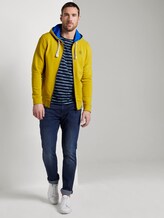 Sweatjacke mit Logo-Stickerei - Männer - Californian Yellow Sweatjacke mit Logo-Stickerei - Männer - Californian Yellow - 3 - TOM TAILOR