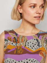 Ärmellose Bluse mit exotischem Print - Frauen - tropical print Ärmellose Bluse mit exotischem Print - Frauen - tropical print - 9 - TOM TAILOR Denim