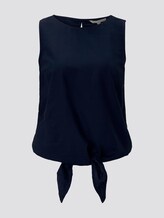 Top met knoopdetail - Vrouwen - Real Navy Blue Top met knoopdetail - Vrouwen - Real Navy Blue - 7 - TOM TAILOR Denim