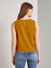 Top mit Knoten-Detail - Frauen - orange yellow Top mit Knoten-Detail - Frauen - orange yellow - 2 - TOM TAILOR Denim