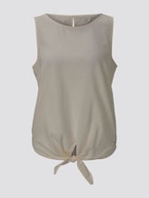 Top met knoopdetail - Vrouwen - soft creme beige Top met knoopdetail - Vrouwen - soft creme beige - 7 - TOM TAILOR Denim