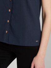 Top mit V-Ausschnitt - Frauen - Real Navy Blue Top mit V-Ausschnitt - Frauen - Real Navy Blue - 10 - TOM TAILOR Denim