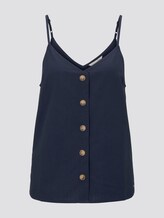 Top mit V-Ausschnitt - Frauen - Real Navy Blue Top mit V-Ausschnitt - Frauen - Real Navy Blue - 7 - TOM TAILOR Denim