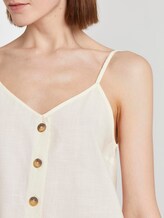 Top mit V-Ausschnitt - Frauen - soft creme beige Top mit V-Ausschnitt - Frauen - soft creme beige - 9 - TOM TAILOR Denim