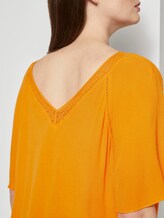Bluse aus Viskose-Crêpe in A-Shape - Frauen - orange yellow Bluse aus Viskose-Crêpe in A-Shape - Frauen - orange yellow - 10 - TOM TAILOR Denim