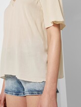 Bluse aus Viskose-Crêpe in A-Shape - Frauen - soft creme beige Bluse aus Viskose-Crêpe in A-Shape - Frauen - soft creme beige - 10 - TOM TAILOR Denim