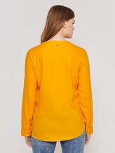 Tunic with turn-ups - Women - orange yellow Tunic with turn-ups - Women - orange yellow - 2 - TOM TAILOR Denim
