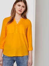 Tunic with turn-ups - Women - orange yellow Tunic with turn-ups - Women - orange yellow - 5 - TOM TAILOR Denim