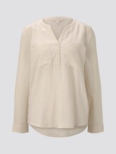 Tunika mit Turn-Ups - Frauen - soft creme beige Tunika mit Turn-Ups - Frauen - soft creme beige - 7 - TOM TAILOR Denim