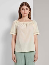 Carmenbluse - Frauen - soft creme beige Carmenbluse - Frauen - soft creme beige - 1 - TOM TAILOR Denim