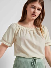 Carmenbluse - Frauen - soft creme beige Carmenbluse - Frauen - soft creme beige - 5 - TOM TAILOR Denim