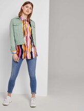 Gemusterte Oversized Bluse - Frauen - wavy multicolor stripes Gemusterte Oversized Bluse - Frauen - wavy multicolor stripes - 3 - TOM TAILOR Denim