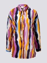 Gemusterte Oversized Bluse - Frauen - wavy multicolor stripes Gemusterte Oversized Bluse - Frauen - wavy multicolor stripes - 7 - TOM TAILOR Denim