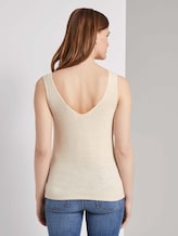 Strick-Top mit Knoten-Detail - Frauen - soft creme beige Strick-Top mit Knoten-Detail - Frauen - soft creme beige - 2 - TOM TAILOR Denim