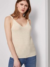 Strick-Top mit Knoten-Detail - Frauen - soft creme beige Strick-Top mit Knoten-Detail - Frauen - soft creme beige - 5 - TOM TAILOR Denim