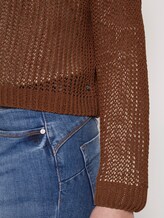 Cardigan with an open cut - Women - mango brown Cardigan with an open cut - Women - mango brown - 9 - TOM TAILOR Denim