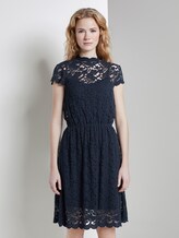Spitzenkleid mit Stehkragen - Frauen - Sky Captain Blue Spitzenkleid mit Stehkragen - Frauen - Sky Captain Blue - 1 - TOM TAILOR