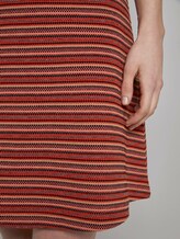 Gemustertes Kleid mit Schulter-Detail - Frauen - red structure Gemustertes Kleid mit Schulter-Detail - Frauen - red structure - 10 - TOM TAILOR