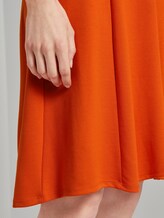 Jersey dress with Vienna seams - Women - strong flame orange Jersey dress with Vienna seams - Women - strong flame orange - 10 - TOM TAILOR