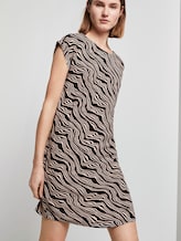 patterned t shirt dress