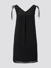 Ärmelloses Chiffon-Kleid mit Schulter-Detail - Frauen - Deep Black Ärmelloses Chiffon-Kleid mit Schulter-Detail - Frauen - Deep Black - 7 - TOM TAILOR