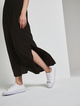 Ärmelloses Maxikleid mit Ring-Detail - Frauen - Deep Black Ärmelloses Maxikleid mit Ring-Detail - Frauen - Deep Black - 10 - TOM TAILOR