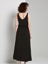 Ärmelloses Maxikleid mit Ring-Detail - Frauen - Deep Black Ärmelloses Maxikleid mit Ring-Detail - Frauen - Deep Black - 2 - TOM TAILOR