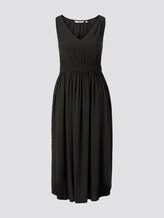 Midikleid mit Smocking-Detail - Frauen - Deep Black Midikleid mit Smocking-Detail - Frauen - Deep Black - 7 - TOM TAILOR