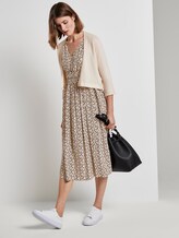Midikleid mit Smocking-Detail - Frauen - vanilla monkey small design Midikleid mit Smocking-Detail - Frauen - vanilla monkey small design - 3 - TOM TAILOR