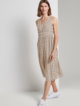 Midikleid mit Smocking-Detail - Frauen - vanilla monkey small design Midikleid mit Smocking-Detail - Frauen - vanilla monkey small design - 5 - TOM TAILOR