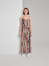 Patterned jumpsuit - Women - wavy multicolor stripes Patterned jumpsuit - Women - wavy multicolor stripes - 1 - TOM TAILOR Denim
