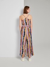 Patterned jumpsuit - Women - wavy multicolor stripes Patterned jumpsuit - Women - wavy multicolor stripes - 2 - TOM TAILOR Denim