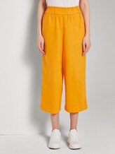 Culotte mit elastischem Bund - Frauen - orange yellow Culotte mit elastischem Bund - Frauen - orange yellow - 1 - TOM TAILOR Denim