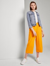 Culotte mit elastischem Bund - Frauen - orange yellow Culotte mit elastischem Bund - Frauen - orange yellow - 3 - TOM TAILOR Denim