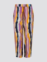 Fließende Culotte mit Bindegürtel - Frauen - wavy multicolor stripes Fließende Culotte mit Bindegürtel - Frauen - wavy multicolor stripes - 7 - TOM TAILOR Denim