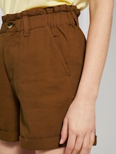 Relaxed Shorts mit elastischem Bund - Frauen - mango brown Relaxed Shorts mit elastischem Bund - Frauen - mango brown - 10 - TOM TAILOR Denim