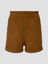 Relaxed Shorts mit elastischem Bund - Frauen - mango brown Relaxed Shorts mit elastischem Bund - Frauen - mango brown - 7 - TOM TAILOR Denim