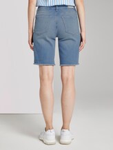 Lina Jeansshorts mit ausgefranster Saumkante - Frauen - light stone bright blue denim Lina Jeansshorts mit ausgefranster Saumkante - Frauen - light stone bright blue denim - 2 - TOM TAILOR Denim