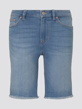 Lina Jeansshorts mit ausgefranster Saumkante - Frauen - light stone bright blue denim Lina Jeansshorts mit ausgefranster Saumkante - Frauen - light stone bright blue denim - 7 - TOM TAILOR Denim