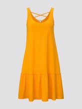 Kleid mit Rücken-Detail und Rüschung - Frauen - orange yellow Kleid mit Rücken-Detail und Rüschung - Frauen - orange yellow - 7 - TOM TAILOR Denim