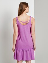 Kleid mit Rücken-Detail und Rüschung - Frauen - light berry Kleid mit Rücken-Detail und Rüschung - Frauen - light berry - 2 - TOM TAILOR Denim