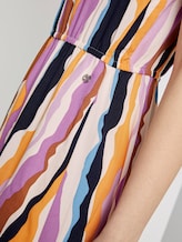 Gemustertes Neckholder Maxikleid - Frauen - wavy multicolor stripes Gemustertes Neckholder Maxikleid - Frauen - wavy multicolor stripes - 10 - TOM TAILOR Denim