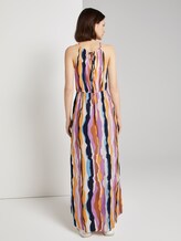 Gemustertes Neckholder Maxikleid - Frauen - wavy multicolor stripes Gemustertes Neckholder Maxikleid - Frauen - wavy multicolor stripes - 2 - TOM TAILOR Denim