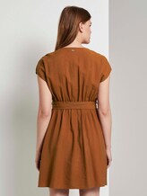 Dress in a utility style - Women - mango brown Dress in a utility style - Women - mango brown - 2 - TOM TAILOR Denim